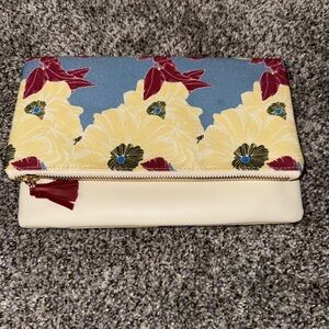 Rachel pally floral fold over pouch